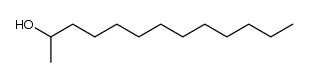 [R,(-)]-2-Tridecanol结构式