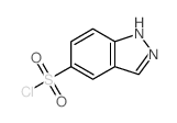 1H-Indazole-5-sulfonyl chloride Structure