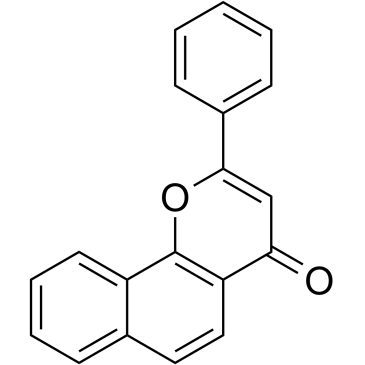 α-萘黄酮结构式