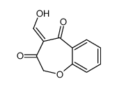 4-(hydroxymethylidene)-1-benzoxepine-3,5-dione结构式