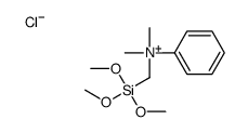 dimethyl-phenyl-(trimethoxysilylmethyl)azanium,chloride结构式