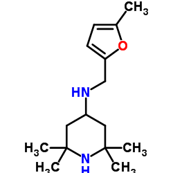 2,2,6,6-Tetramethyl-N-[(5-methyl-2-furyl)methyl]-4-piperidinamine Structure