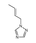 1H-1,2,4-Triazole,1-(2-butenyl)-(9CI) Structure