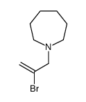 2-Bromo-3-(homopiperidinyl)prop-1-ene structure