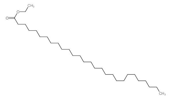 Octacosanoic acid,ethyl ester structure