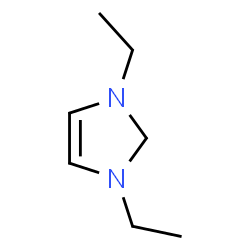 1H-Imidazole,1,3-diethyl-2,3-dihydro-(9CI) Structure