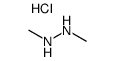 NN'-dimethylhydrazine monohydrochloride Structure