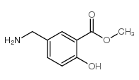 5-AMINOMETHYL-SALICYLICACIDMETHYLESTER structure