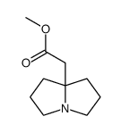 7A-双稠吡咯啶-乙酸甲酯结构式