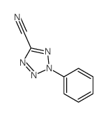 2-phenyltetrazole-5-carbonitrile结构式