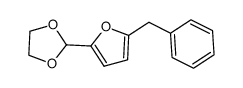 2-(5-benzyl-furan-2-yl)-[1,3]dioxolane Structure