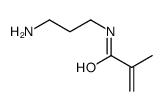 N-(3-aminopropyl)-2-methylprop-2-enamide结构式