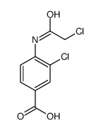 Benzoic acid, 3-chloro-4-[(2-chloroacetyl)amino]- picture