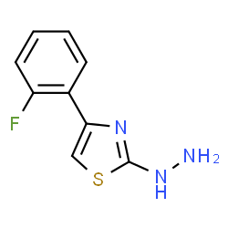 4-(2-FLUOROPHENYL)-2(3H)-THIAZOLONE HYDRAZONE structure