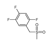 2,4,5-TRIFLUOROBENZYLMETHYLSULFONE structure