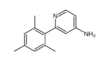 2-mesityl-4-pyridinamine structure