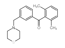 2,6-DIMETHYL-3'-THIOMORPHOLINOMETHYL BENZOPHENONE图片