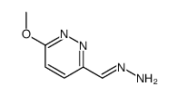 (6-methoxypyridazin-3-yl)methylidenehydrazine结构式