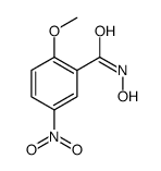 N-hydroxy-2-methoxy-5-nitrobenzamide结构式