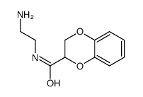 N-(2-aminoethyl)-2,3-dihydro-1,4-benzodioxine-3-carboxamide结构式