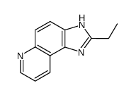 1H-Imidazo[4,5-f]quinoline,2-ethyl-(9CI) picture