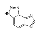 1H-咪唑并[4,5-e]四唑并[1,5-a]吡啶结构式