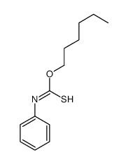 O-hexyl N-phenylcarbamothioate结构式