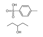 4-methylbenzenesulfonic acid,pentan-3-ol结构式