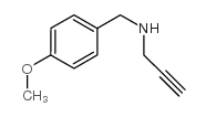 (4-甲氧基苄基)2-丙炔基-1-基胺 1盐酸盐图片