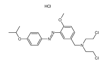 4-Isopropyloxy-3'--6'-methoxy-azobenzol*Hydrochlorid结构式