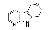 5,7,8,9-tetrahydrothiopyrano[3',4':4,5]pyrrolo[2,3-b]pyridine结构式