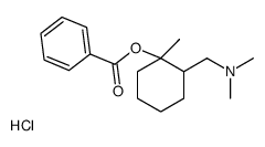 [2-[(dimethylamino)methyl]-1-methylcyclohexyl] benzoate,hydrochloride结构式