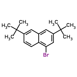 1-Bromo-3,6-bis(2-methyl-2-propanyl)naphthalene picture