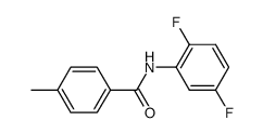 N-(2,5-Difluorophenyl)-4-Methylbenzamide structure