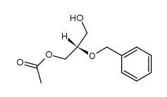 (S)-(+)-2-O-benzylglycerol monoacetate Structure