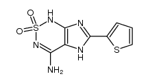 4-amino-6-(2-thienyl)-1H,5H-imidazo[4,5-c]1,2,6-thiadiazine 2,2-dioxide Structure