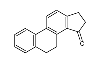 6,7,16,17-tetrahydrocyclopenta[a]phenanthren-15-one Structure