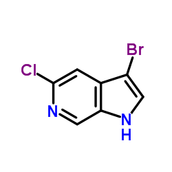 3-Bromo-5-chloro-1H-pyrrolo[2,3-c]pyridine picture