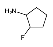 2-fluorocyclopentan-1-amine structure