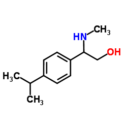 2-(4-Isopropylphenyl)-2-(methylamino)ethanol结构式