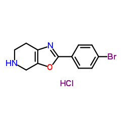 2-(4-Bromophenyl)-4,5,6,7-tetrahydro[1,3]oxazolo[5,4-c]pyridine hydrochloride (1:1) picture