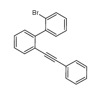 2'-bromo-2-(phenylethynyl)biphenyl结构式