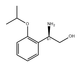 (R)-2-氨基-2-(2-异丙氧基苯基)乙醇结构式