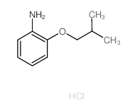 2-(2-methylpropoxy)aniline,hydrochloride Structure