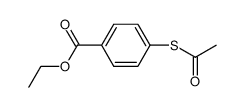 ethyl 4-(acetylthio)benzoate Structure