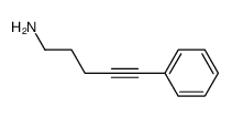 5-phenylpent-4-yn-1-amine Structure