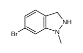 6-Bromo-1-methyl-2,3-dihydro-1H-indazole Structure