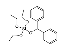 benzhydryl triethyl silicate Structure