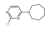 1-(2-chloropyrimidin-4-yl)azepane结构式