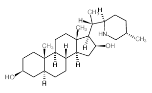 Pregnane-3,16-diol,20-[(2R,5S)-5-methyl-2-piperidinyl]-, (3b,5a,16b,20S)- (9CI) picture